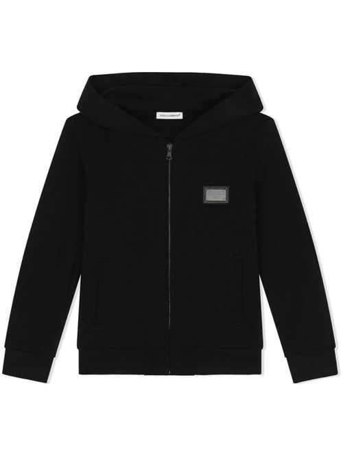 Felpa bambino con cappuccio Dolce & Gabbana Kids | L4JW2VG7I2PN0000